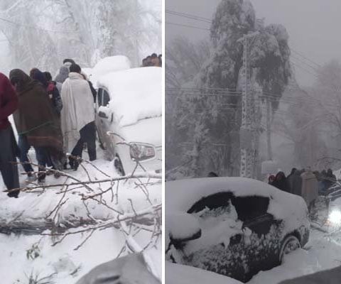 سانحہ مری کے دل دہلا دینے والے مناظر