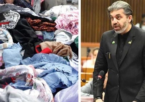وزیر خزانہ نے مہربانی کی کہ لنڈے کے کپڑوں پر ٹیکس نہیں لگایا: علی محمد خان
