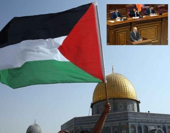 آرمینیا کا فلسطین کو آزاد ریاست تسلیم کرنے کا اعلان