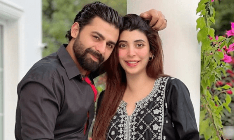 عروہ حسین اور فرحان بیٹی کا چہرہ سامنے لے آئے، ویڈیو وائرل
