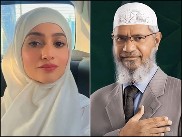 اداکارہ زرنش خان نے ڈاکٹر ذاکر نائیک سے معافی مانگ لی