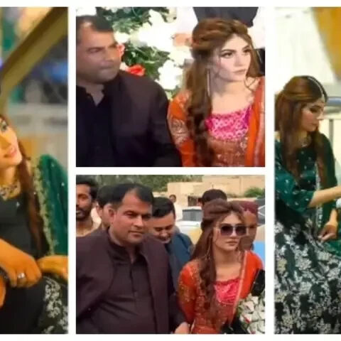 دانیہ شاہ کی اجنبی شخص کے ہاتھوں گجرا پہننے کی ویڈیو وائرل