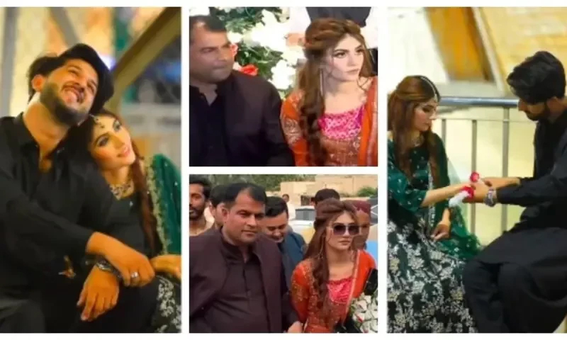 دانیہ شاہ کی اجنبی شخص کے ہاتھوں گجرا پہننے کی ویڈیو وائرل