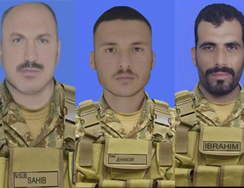 میرانشاہ میں سکیورٹی فورسز کی چوکی پر خود کش حملہ ناکام، 3 جوان شہید