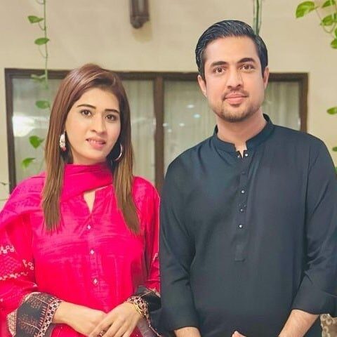 اینکر عروسہ خان کی اقرار الحسن سے شادی کی تصدیق