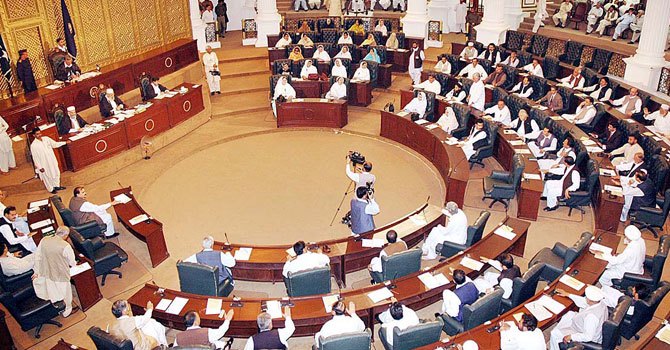 خیبر پختونخوا اسمبلی تحلیل کر دی گئی
