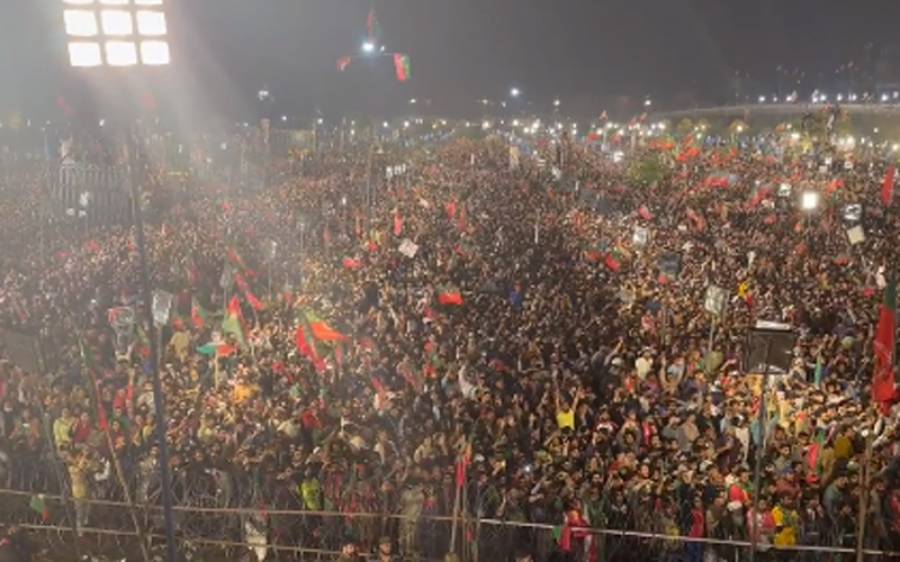 پی ٹی آئی کے جلسے سے گریٹر اقبال پارک کو تقریباً 80 لاکھ روپے کا نقصان