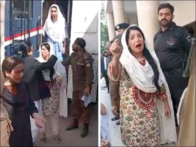 ہمارے ساتھ ظلم ہورہا ہے، مزید برادشت نہیں کرینگے، گرفتار پی ٹی آئی خواتین