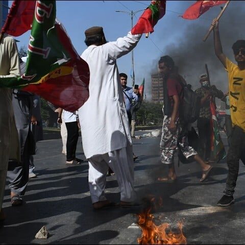 9 مئی کے جلاؤ گھیراؤ میں پی ٹی آئی کارکنان نہیں بلکہ کوئی اور ملوث تھا، عمران خان