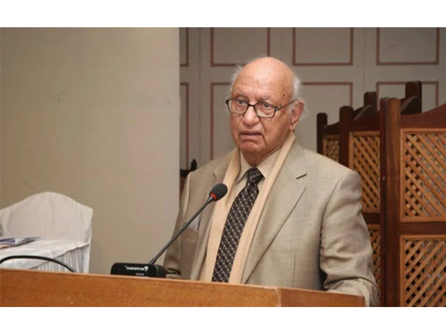 معروف قانون دان ایس ایم ظفر انتقال کرگئے، اہلخانہ