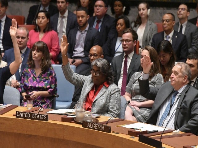 امریکی تجاویز کی حمایت میں غزہ جنگ بندی کی قرارداد سلامتی کونسل نے منظور کر لی