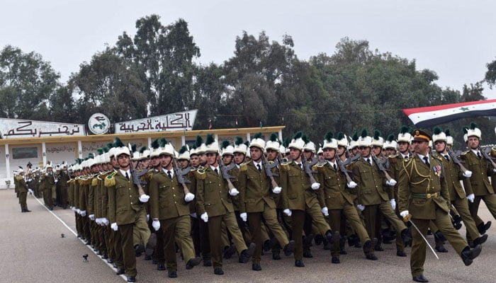 شام کی فوجی اکیڈمی میں ڈرون حملہ، 100 سے زائد افراد جاں بحق
