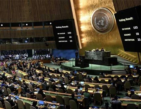فلسطین کی رکنیت کیلئے اقوام متحدہ کی جنرل اسمبلی کا اجلاس آج ہو گا