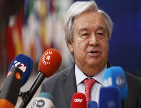 رفح میں زمینی آپریشن انسانی تباہی کا سبب بنے گا: سیکرٹری جنرل اقوام متحدہ