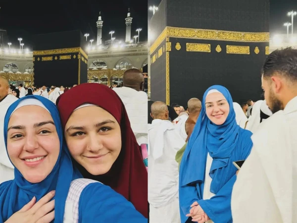 شازیل شوکت نے عمرے کے ادائیگی کرلی