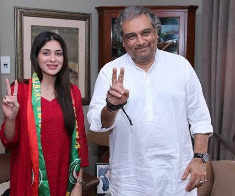 ماڈل ازیکا ڈینیئل پاکستان تحریک انصاف میں شامل ہوگئیں