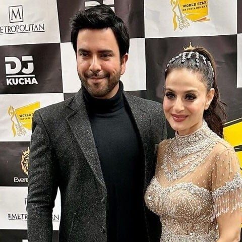امیشا پٹیل کے ساتھ جنید خان کی نیو ائیرپارٹی کی ویڈیو وائرل