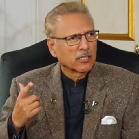 سب پر زور دیتا رہا ہوں کہ موجودہ صورتحال کا حل تلاش کریں، صدر مملکت