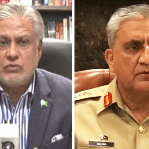 آرمی چیف کے اہلخانہ کی ٹیکس معلومات لیک ہونے پر وزیرخزانہ کا نوٹس
