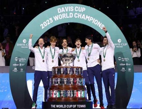 ڈیوس کپ میں آسٹریلیا کوشکست، 47 سال بعد اٹلی چیمپئن بن گیا