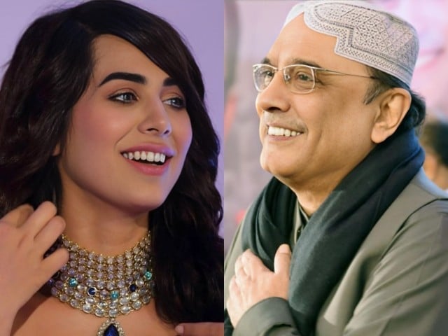 آصف علی زرداری کے صدر بننے پر ایان علی کا بیان بھی سامنے آگیا