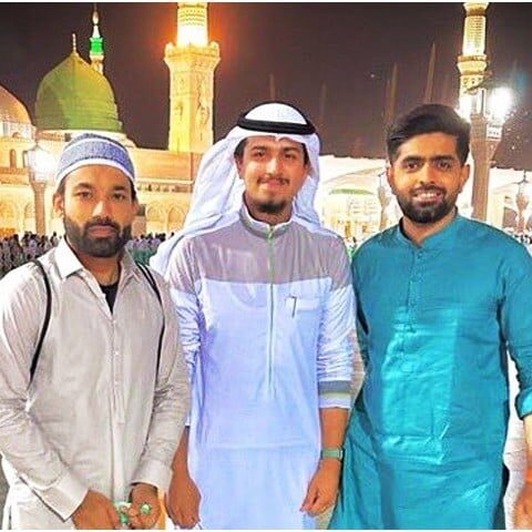 بابراعظم، رضوان حج کی ادائیگی کیلئے سعودی عرب پہنچ گئے