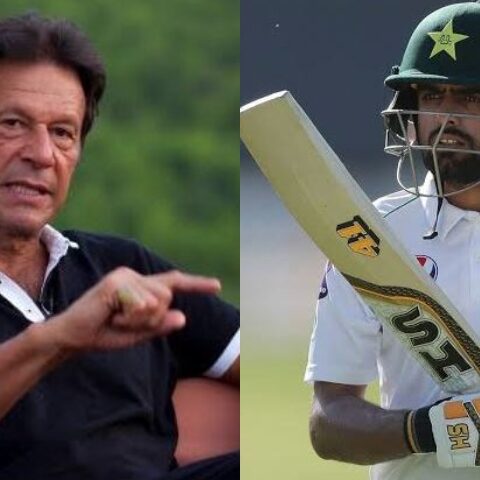 بابر اعظم کو کپتان میں نے بنایا عمران خان