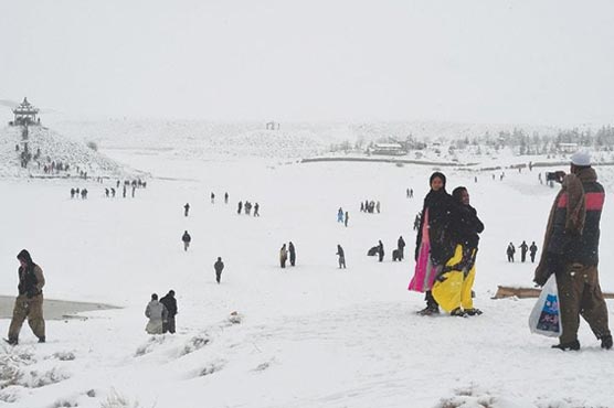 شمالی بلوچستان میں بارشں و برفباری