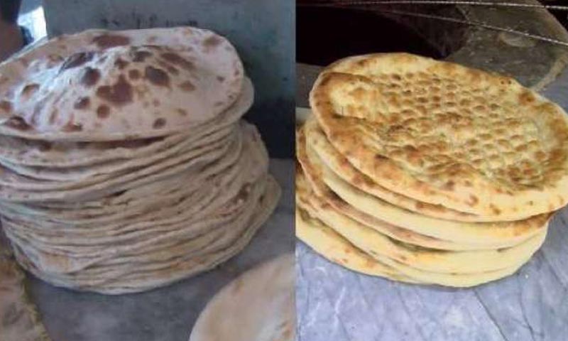 راولپنڈی میں روٹی اور نان کی قیمتیں بڑھا دی گئیں