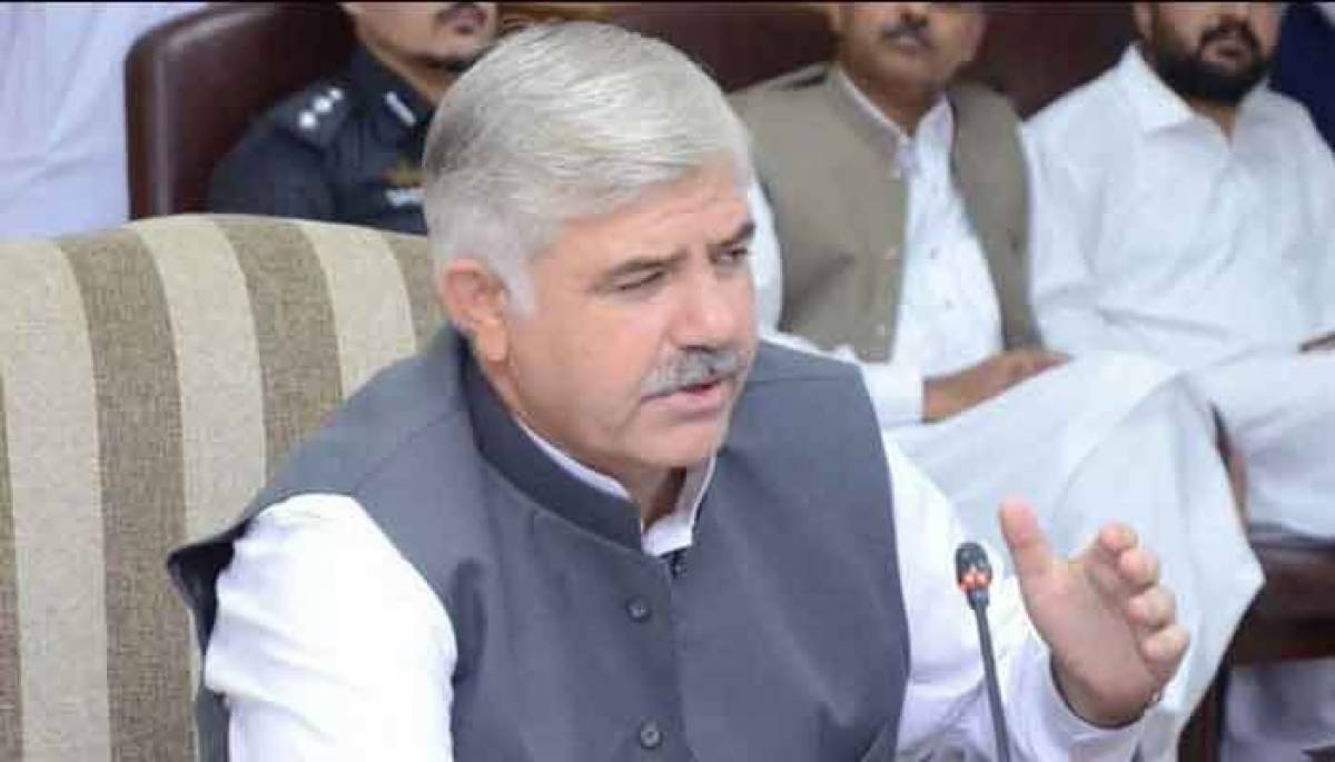 وزیر اعلی خیبر پختونخوا کی دھرنا دینے کی دھمکی