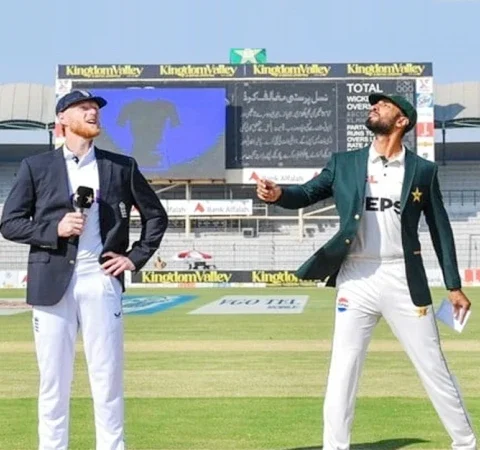 راولپنڈی ٹیسٹ؛ انگلینڈ کا پاکستان کیخلاف ٹاس جیت کر بیٹنگ کا فیصلہ