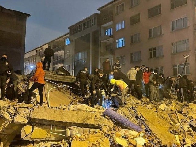 ترکیہ میں 7.8 شدت کا زلزلہ
