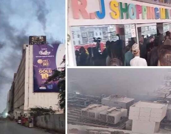 کراچی؛ راشد منہاس روڈ پر کمرشل عمارت میں آتشزدگی، 10 افراد جاں بحق