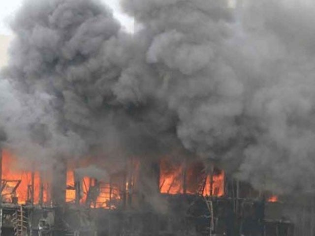 چین فیکٹری میں آگ لگنے سے 36 افراد ہلاک