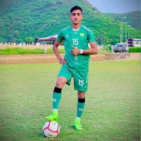 پاکستان کے سابق انڈر 19 فٹبالر ٹریفک حادثے میں جاں بحق