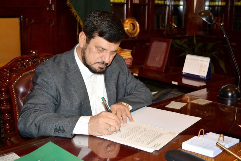 گورنر نے خیبرپختونخوا میں انتخابات کیلیے 8 اکتوبر کی تاریخ دے دی