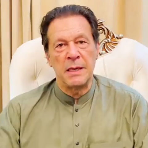 پولیس نے میرے گھرزمان پارک پرحملہ کردیا جہاں بشریٰ بیگم اکیلی ہیں عمران خان