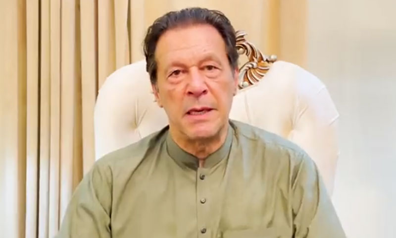 پولیس رہائشگاہ کا محاصرہ کرچکی، شاید گرفتاری سے قبل یہ میرا آخری بیان ہو، عمران خان