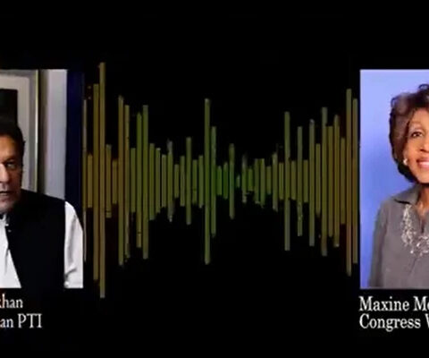 عمران خان کی امریکی کانگریس خاتون سے مدد مانگنے کی آڈیو لیک