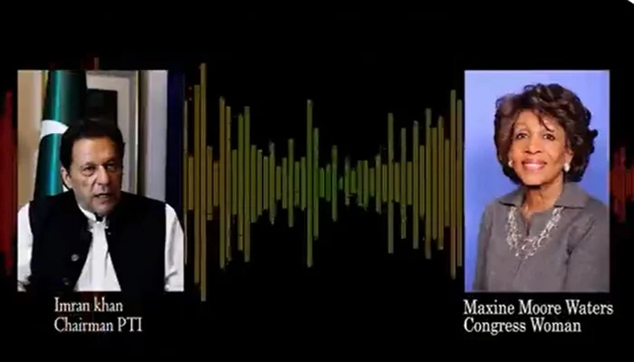 عمران خان کی امریکی کانگریس خاتون سے مدد مانگنے کی آڈیو لیک
