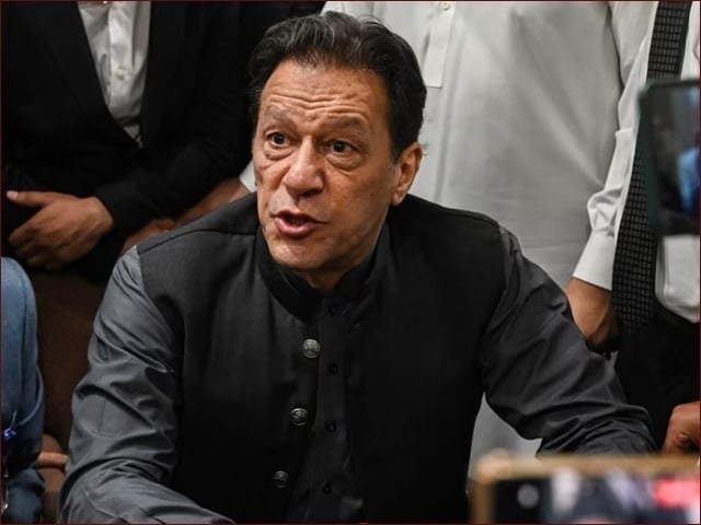 چیف جسٹس قاضی فائز عیسیٰ پی ٹی آئی کے خلاف بی ٹیم بنے ہوئے ہیں، عمران خان