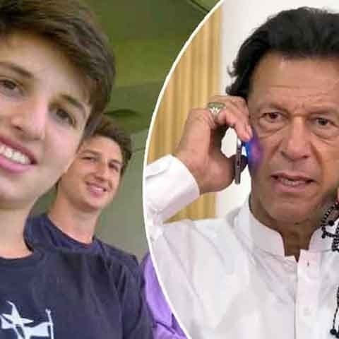 چیئرمین پی ٹی آئی کی بیٹوں سے ٹیلیفونک گفتگو کرانے کا حکم