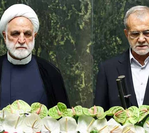نومنتخب ایرانی صدر مسعود پزشکیان نے عہدے کا حلف اٹھا لیا