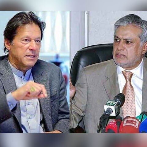 عمران خان عہدے سے ہٹائے جانے کے بعد سے غضبناک ہو گیا ہے اسحاق ڈار