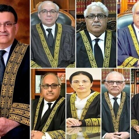آٹھ رکنی بینچ نے سپریم کورٹ پریکٹس اینڈ پروسیجرل بل پر عمل در آمد روک دیا