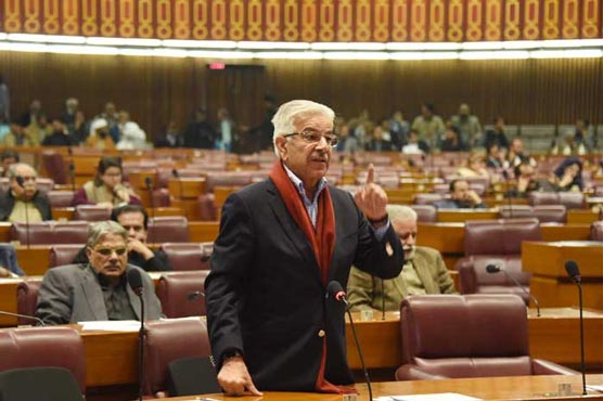 ججز ہماری حدود میں داخل ہوں گے تو ہم سوال اٹھائیں گے خواجہ آصف