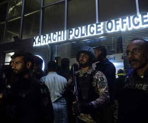 کراچی پولیس آفس پر حملے سے متعلق اعلیٰ سطحی اجلاس آج طلبکراچی پولیس آفس پر حملے سے متعلق اعلیٰ سطحی اجلاس آج طلب