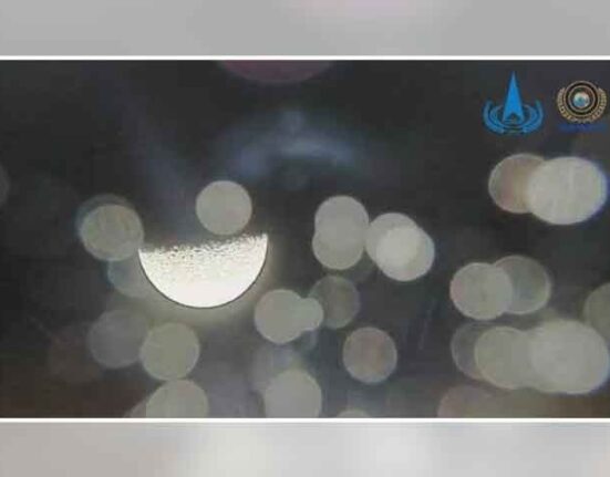 چاند پر بھیجے گئے پاکستانی سیٹلائٹ آئی کیوب قمر سے پہلی تصویر موصول