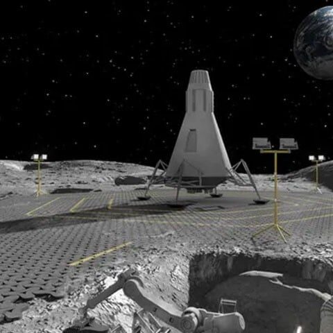 چاند پر سورج کی روشنی کی مدد سے سڑکیں بنانے کا منصوبہ