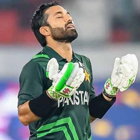 محمد رضوان نے ٹی 20 میں تیز ترین 3 ہزار رنز کا ریکارڈ اپنے نام کر لیا